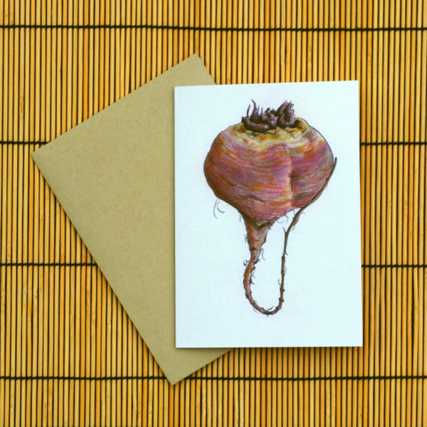 Beetroot Greeting Card