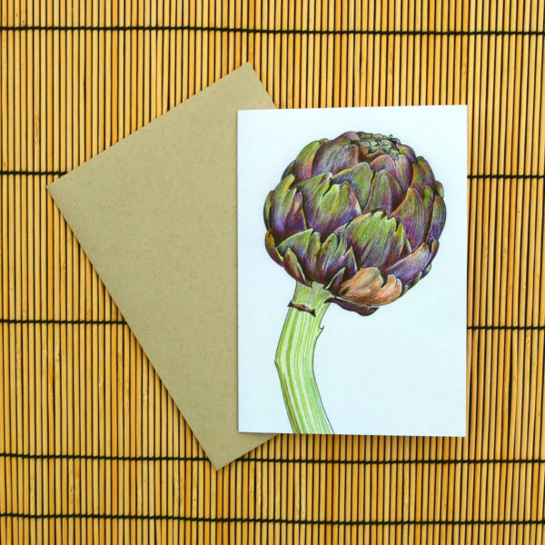 Globe Artichoke Greeting Card